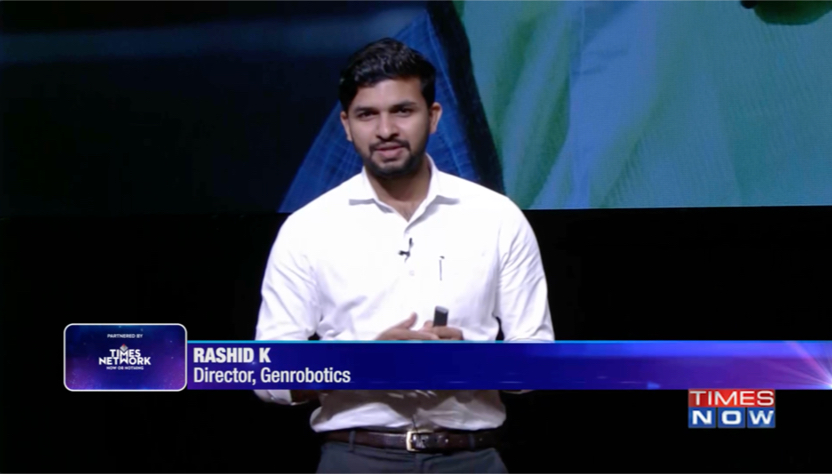 Rashid K, Arun George, Nikhil NP and Vimal Govind MK | Genrobotics